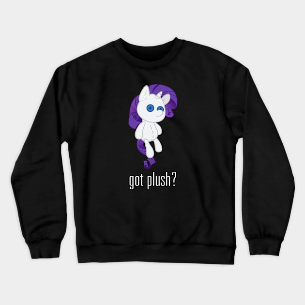 MLP - Got Plush? Crewneck Sweatshirt by Alexstrazsa